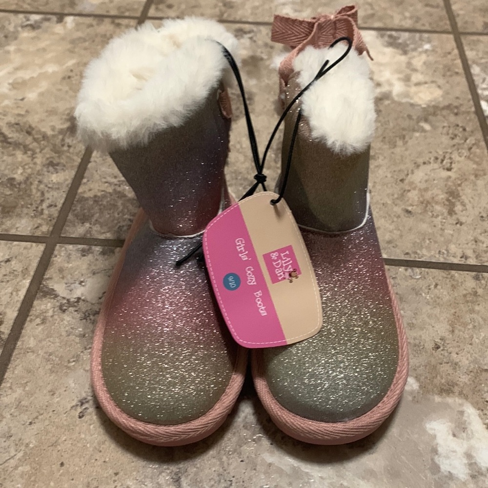 Toddler girl snow boots